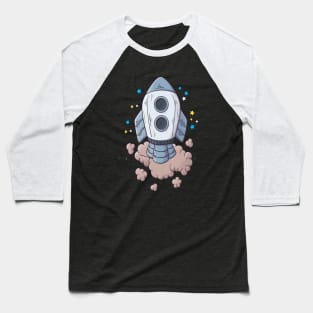 Space Travel Space Man Space Alien Baseball T-Shirt